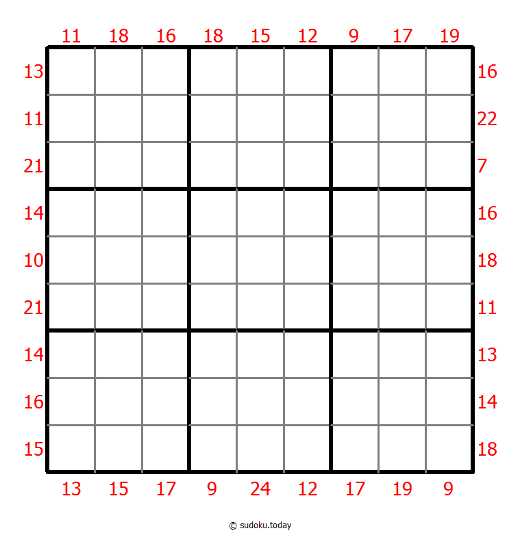 边框和数独 #21605