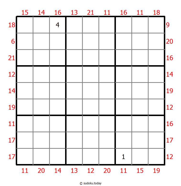 边框和数独 #21613