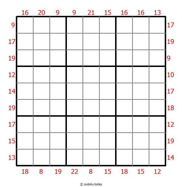边框和数独 #21614