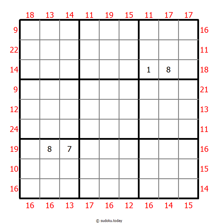 边框和数独 #21684