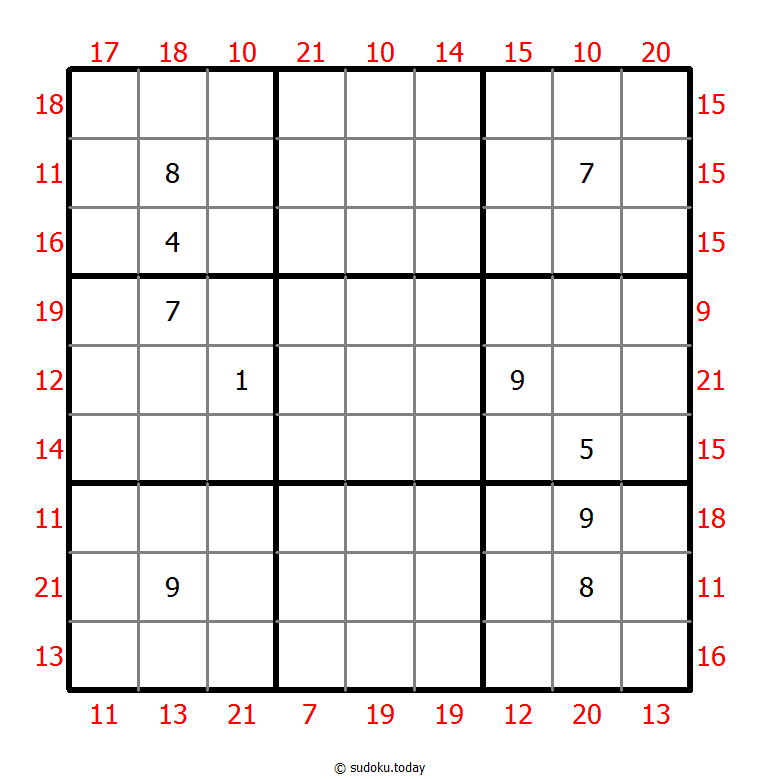 边框和数独 #21717