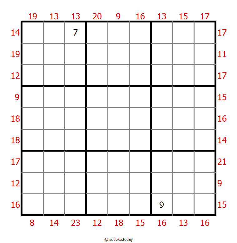 边框和数独 #21988