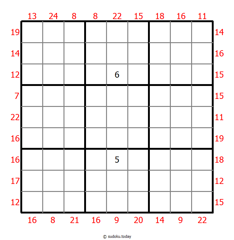 边框和数独 #22022