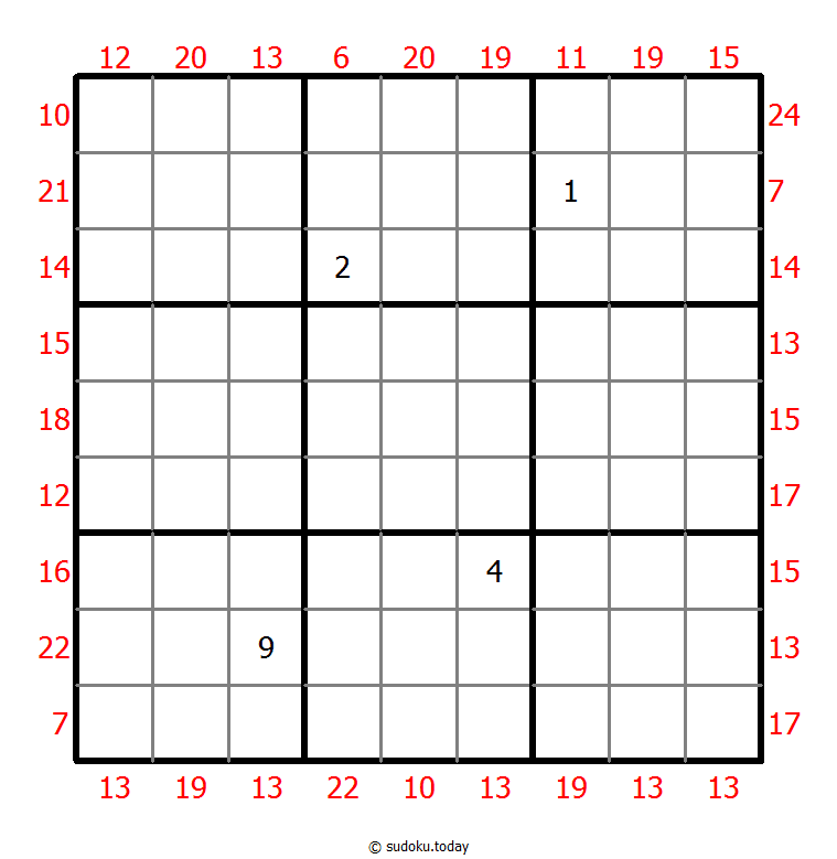 边框和数独 #22028