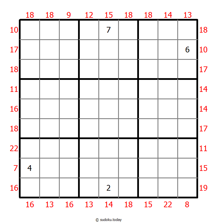 边框和数独 #22057