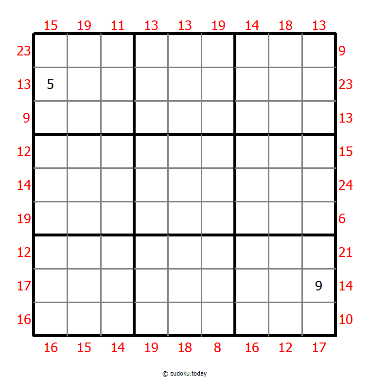 边框和数独 #22086