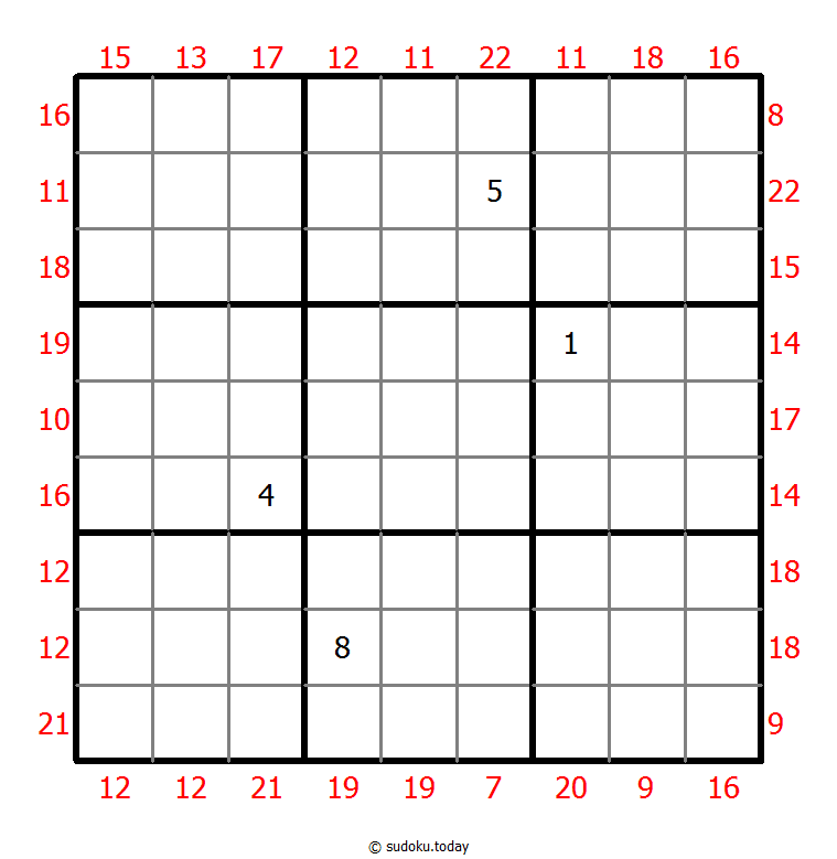 边框和数独 #22098