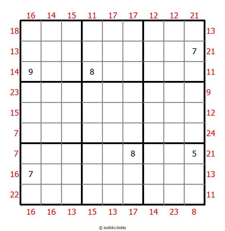 边框和数独 #22101
