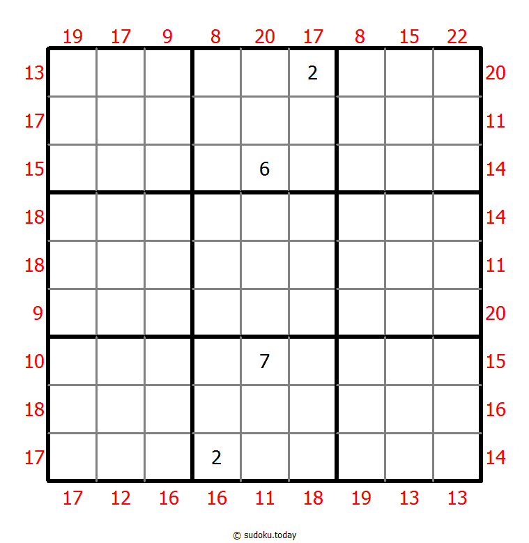 边框和数独 #22128
