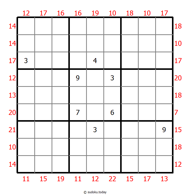 边框和数独 #22140