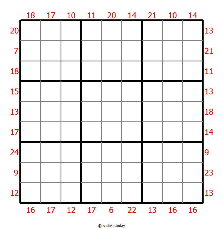 边框和数独 #22196