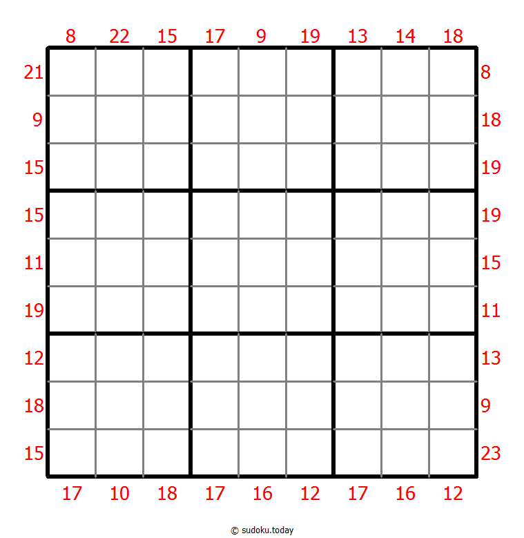边框和数独 #22199