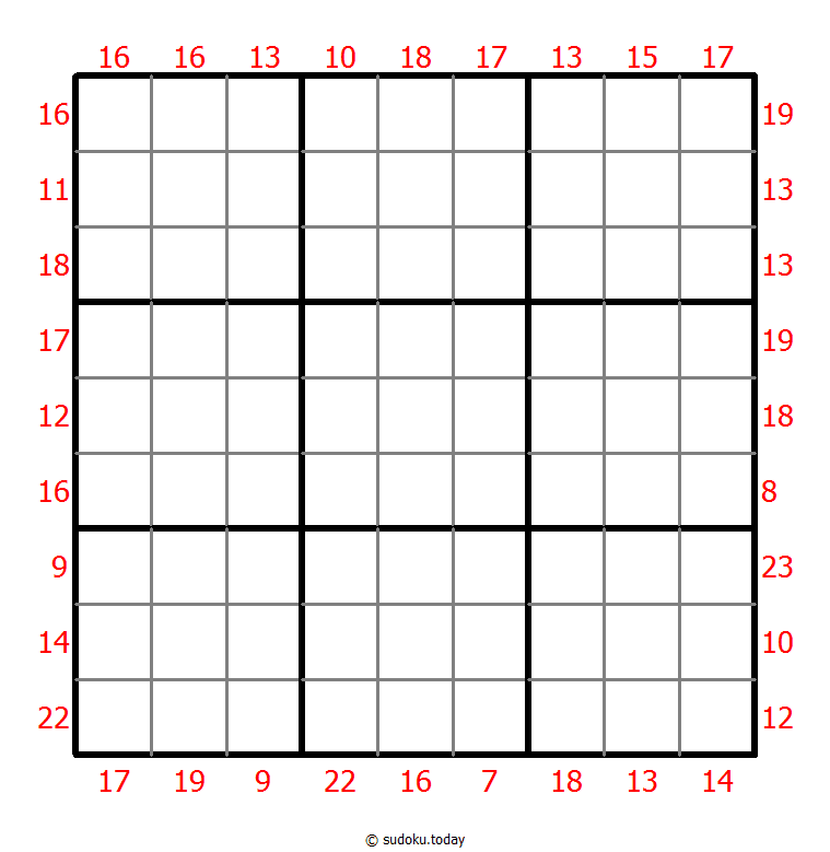 边框和数独 #22200