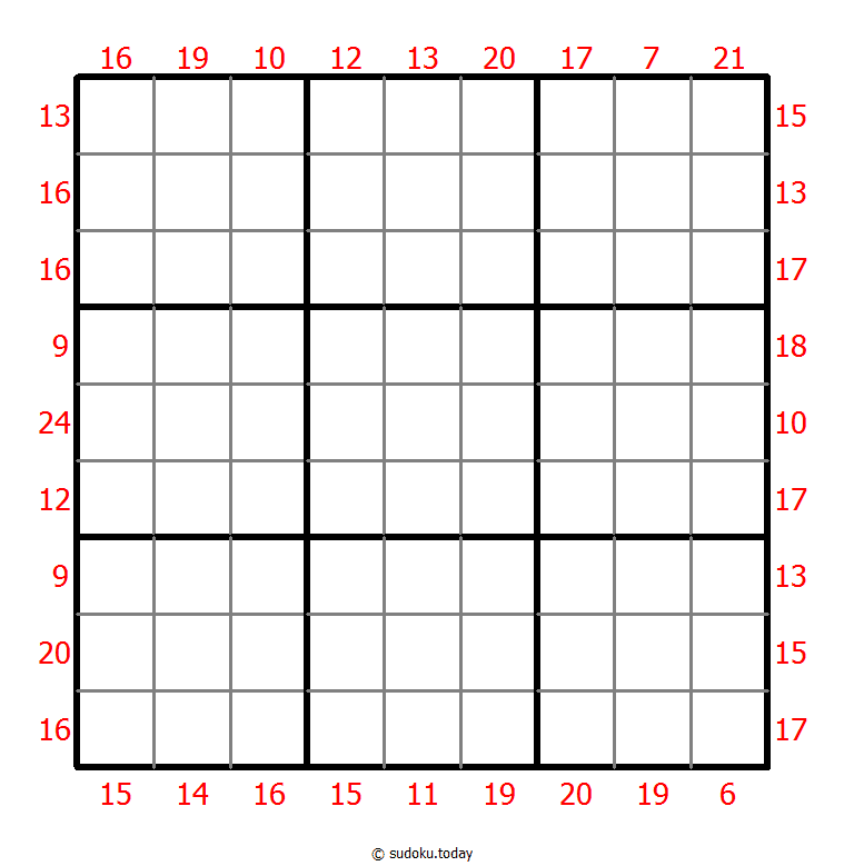 边框和数独 #22202
