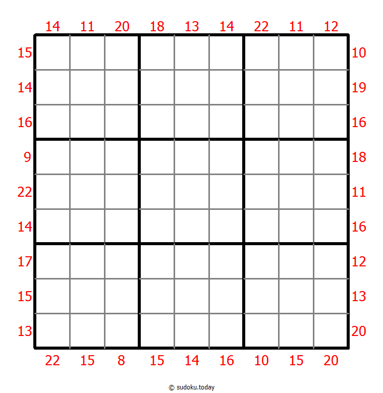 边框和数独 #22350