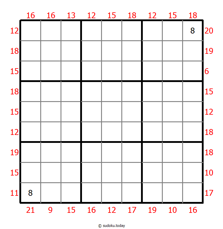 边框和数独 #22353