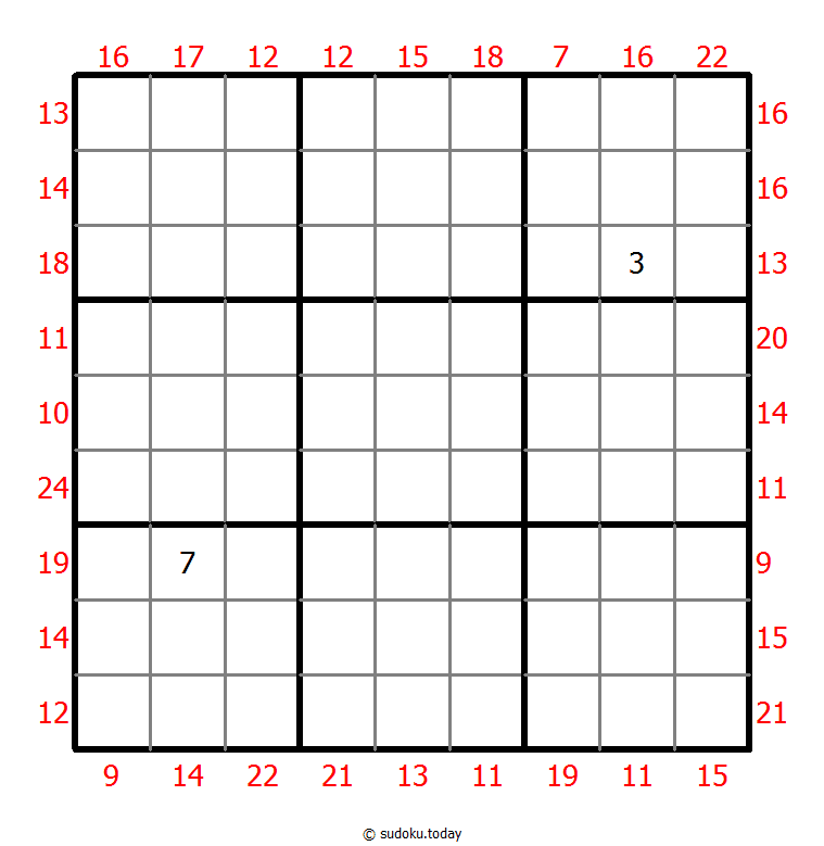 边框和数独 #22437
