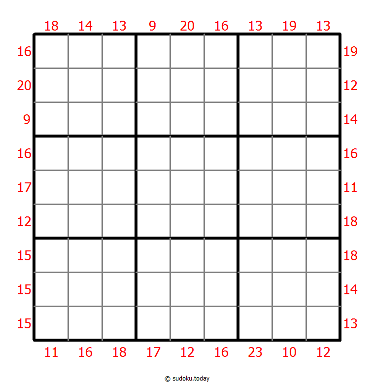 边框和数独 #22832