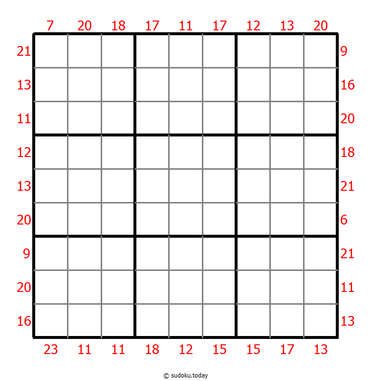 边框和数独 #22845