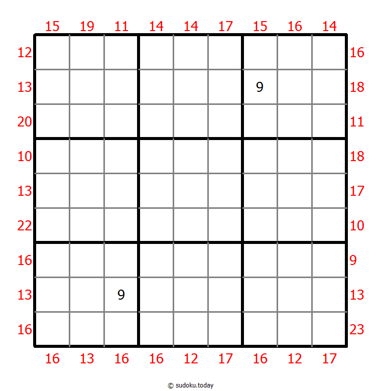 边框和数独 #22881