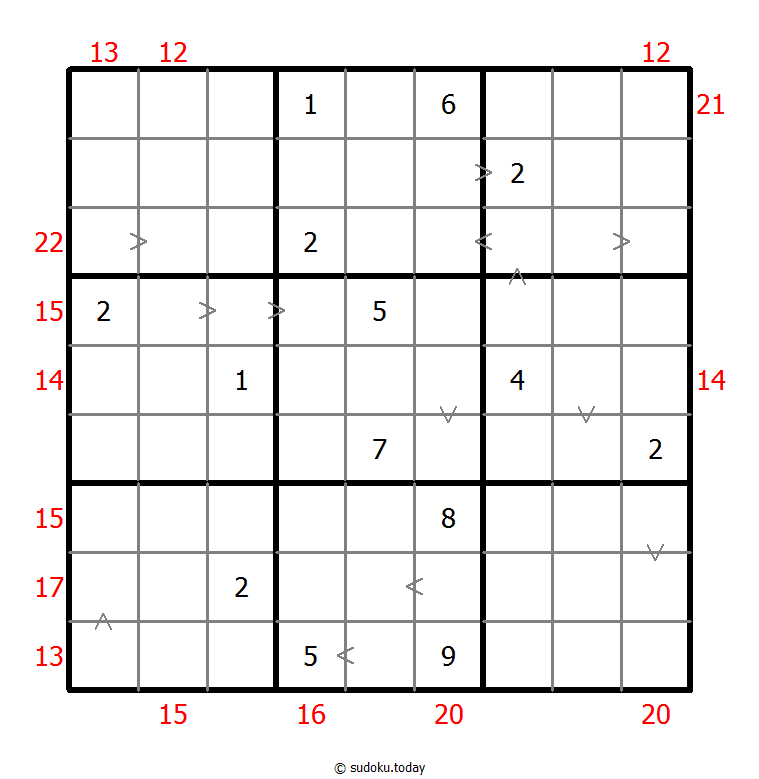 混合数独（数比+边框和）