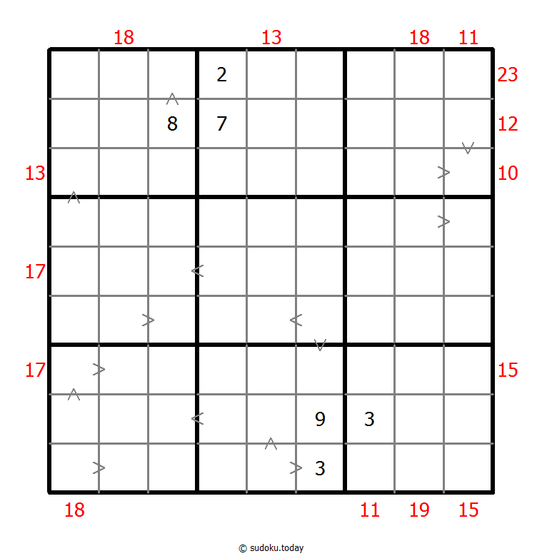 混合数独（数比+边框和） #23362