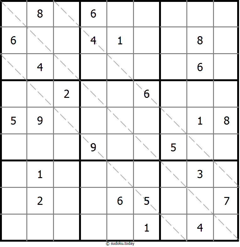 多对角线数独 #11367