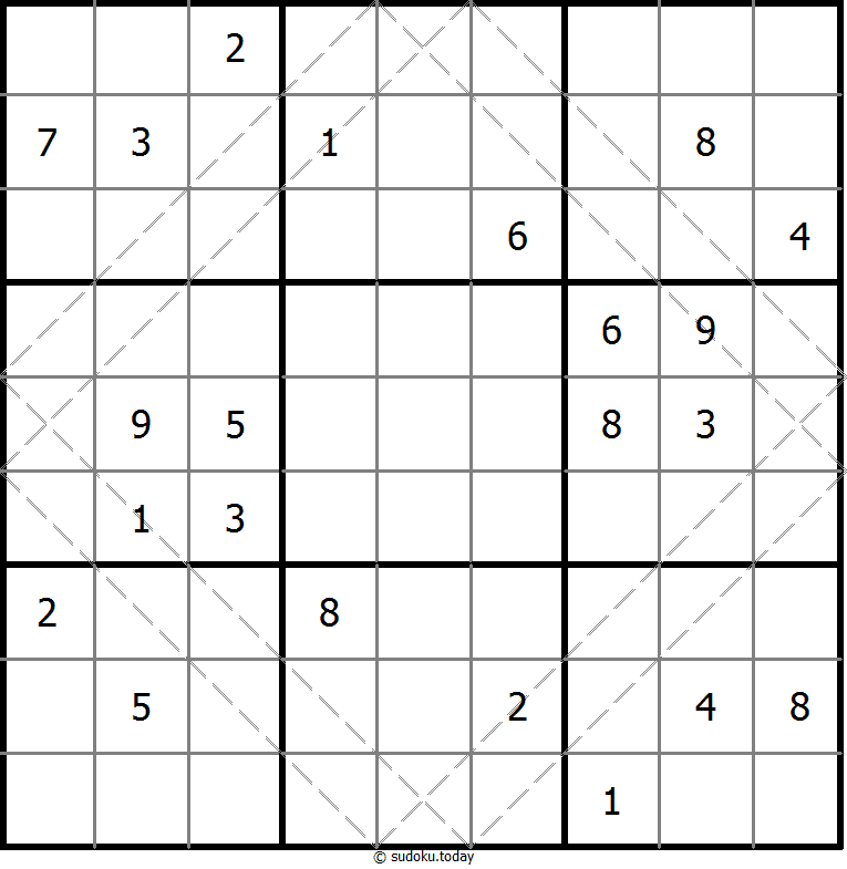 多对角线数独 #10388