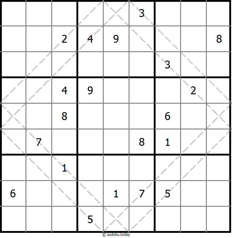 多对角线数独 #10391