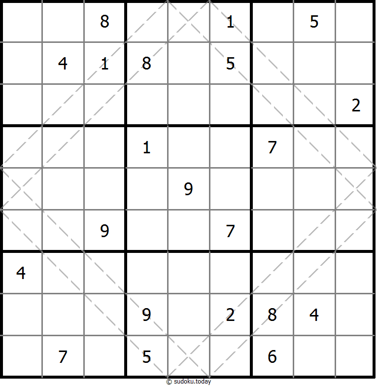 多对角线数独 #10394