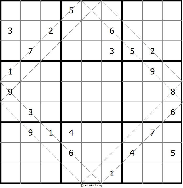 多对角线数独 #10423