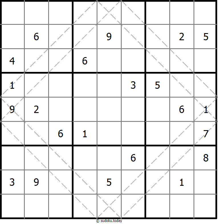 多对角线数独 #10434