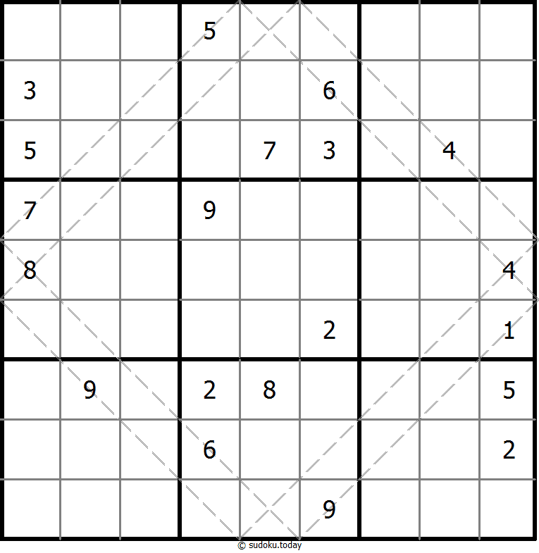 多对角线数独 #10442