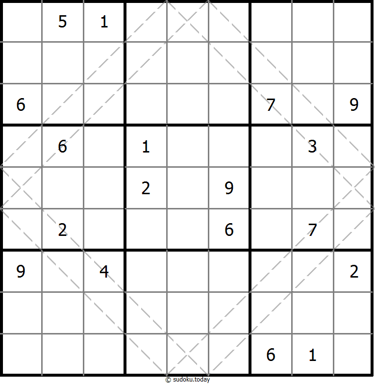 多对角线数独 #10458
