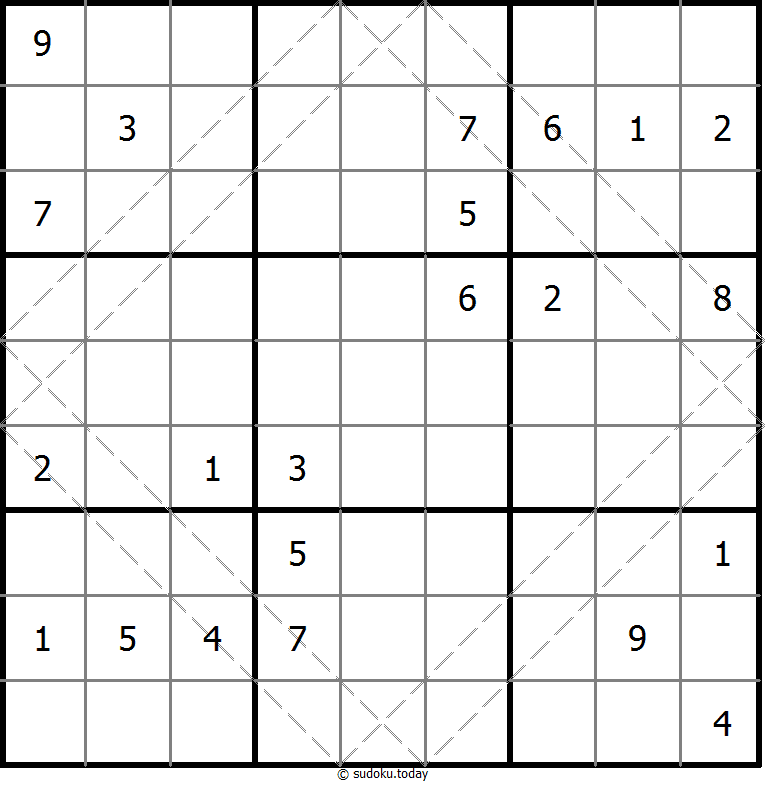多对角线数独 #10461