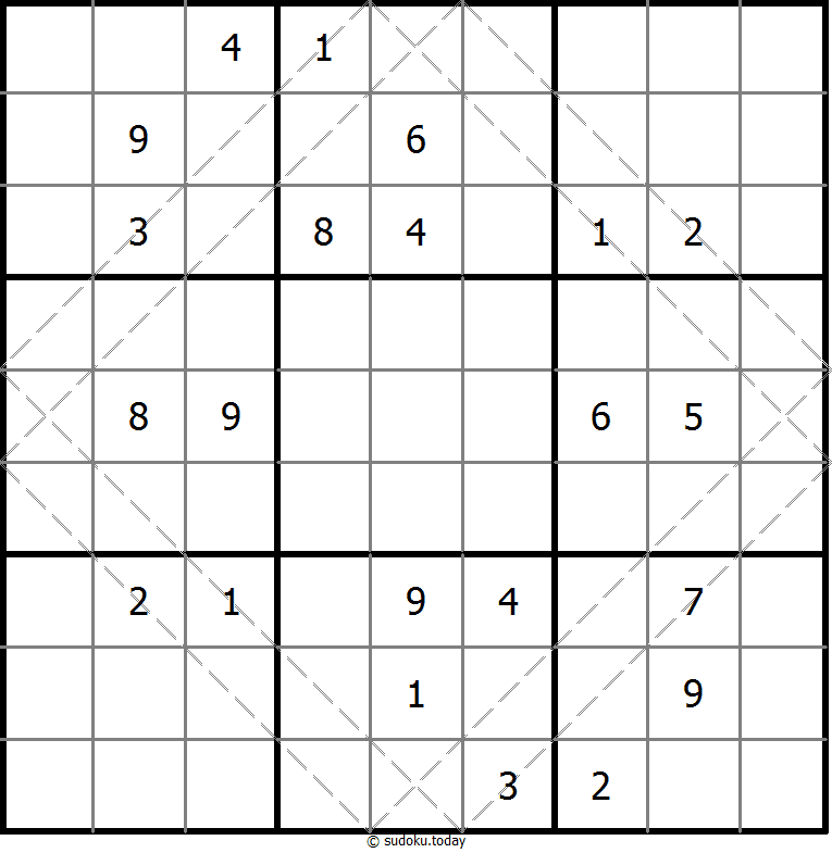 多对角线数独 #10465