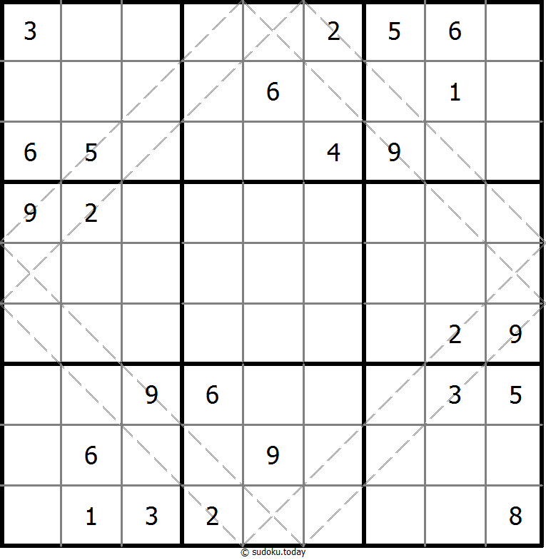 多对角线数独 #10470
