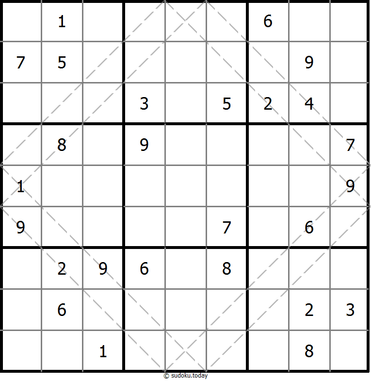 多对角线数独 #10479