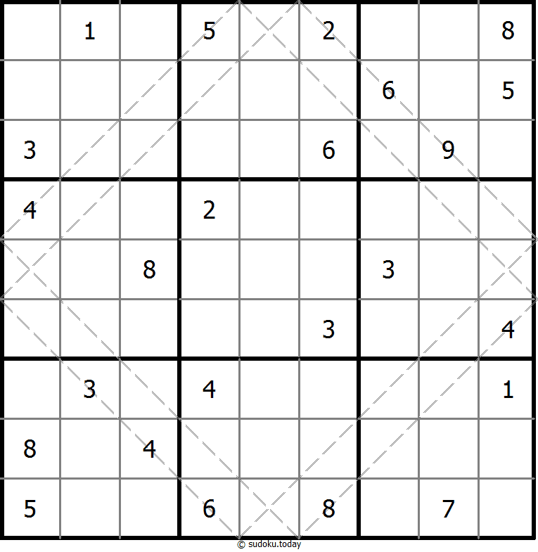 多对角线数独 #10490