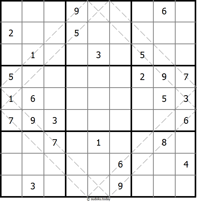 多对角线数独 #10499