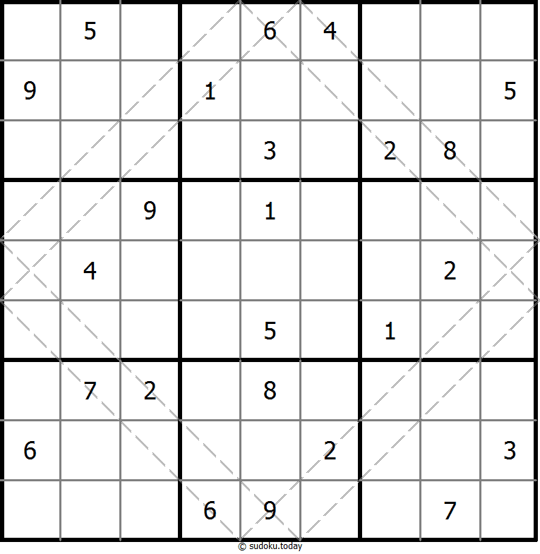多对角线数独 #10509