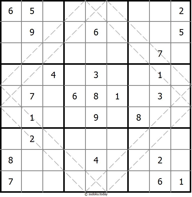 多对角线数独 #10522