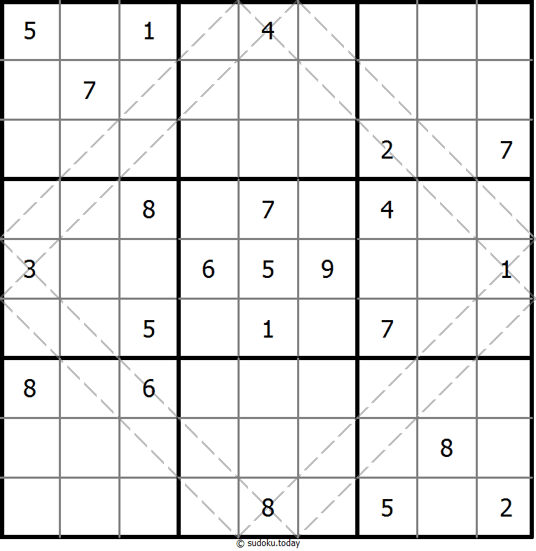 多对角线数独 #10528