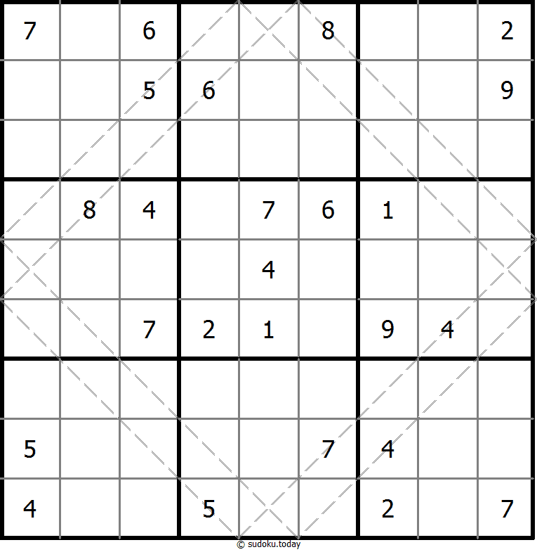多对角线数独 #10531