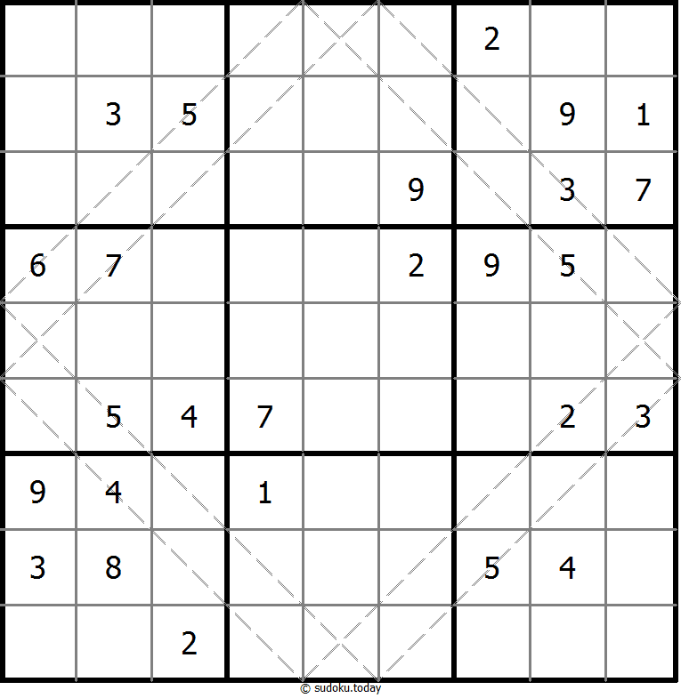 多对角线数独 #10535