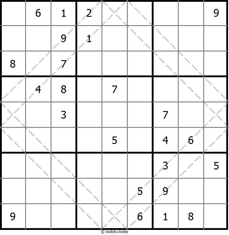 多对角线数独 #10545