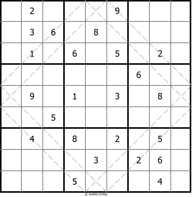 多对角线数独 #10603