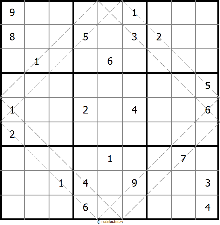 多对角线数独 #10610