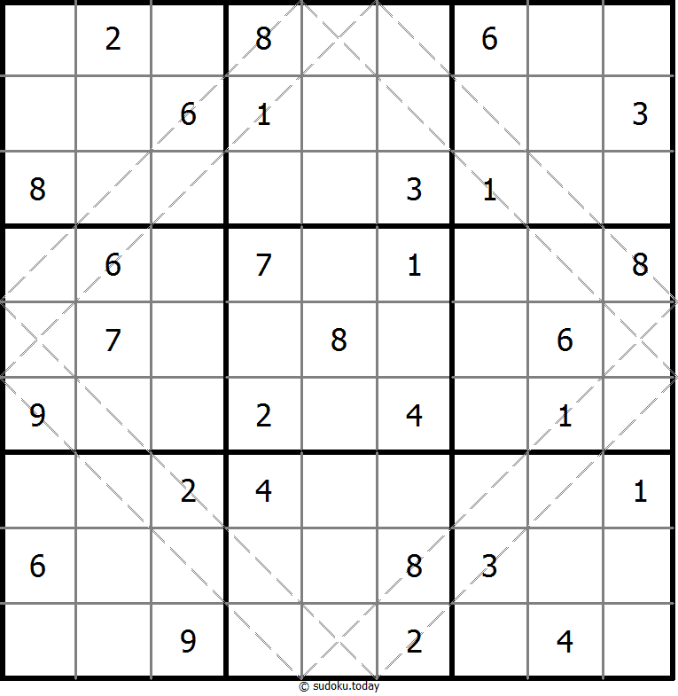 多对角线数独 #10613