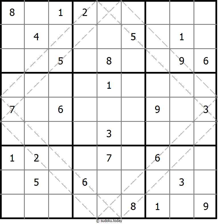 多对角线数独 #10615